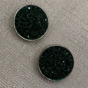 DEEP GREEN - Sugar Charms - Matching Snap Button Charms - 18mm/20mm Charms
